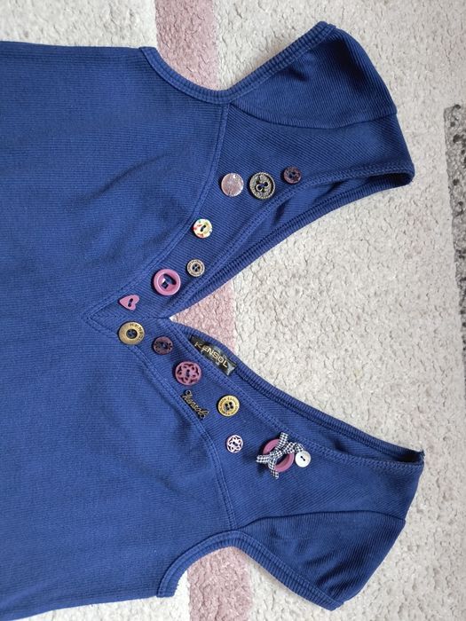 Дънкова пола и потник Kensol Л размер