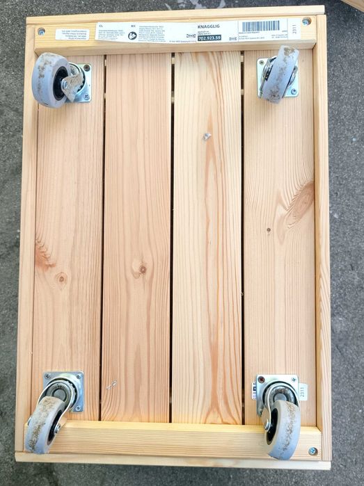 Сандъки Ikea "KNAGGLIG" с колелца, 2 бр.