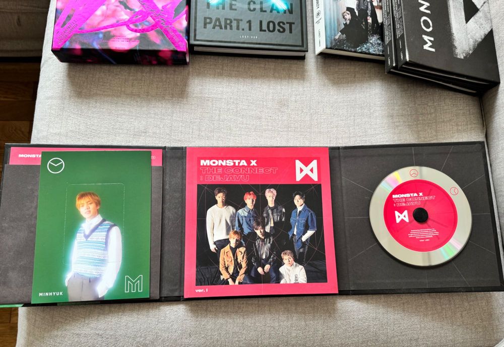 Комплект албуми на Monsta X (6 бр.)