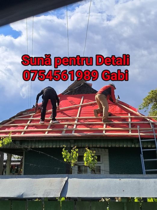 Acoperișuri Tablă bilka Reparații de urgență dulgheri