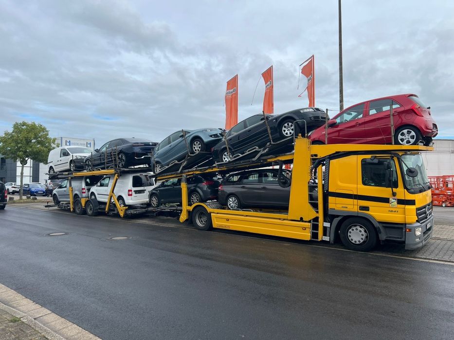 Transportor auto-9 poziti  Mercedes Actros euro 5