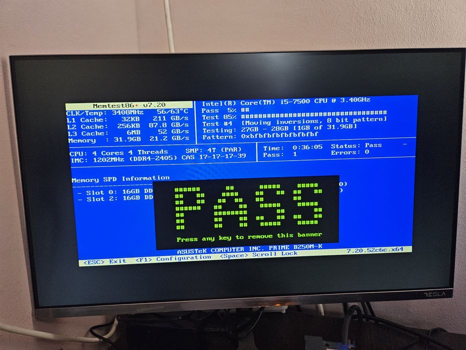 Memorii RAM 2x 16GB DDR4 2666Mhz Micron si Kingston