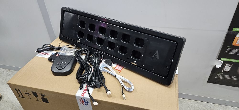 Подномерник авто