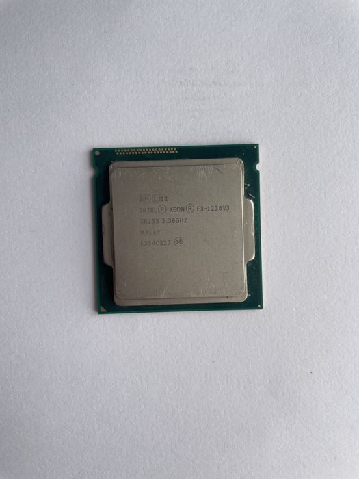 Процессор: Intel Xeon E3-1230 v3