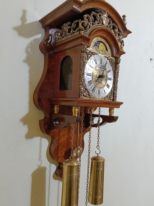 Ceas de perete cu pendul model olandez