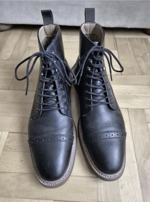 Ghete bărbătești ALDO, Piele Naturală, Talpă Cusută - 43 fit 42