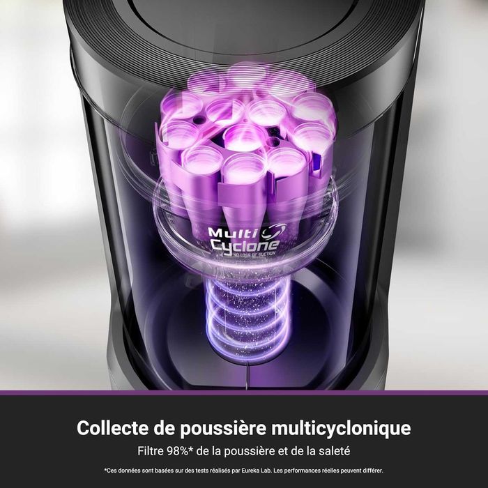 Прахосмукачка робот Eureka E20 Plus AI 3D DuoDetect 8000Pa