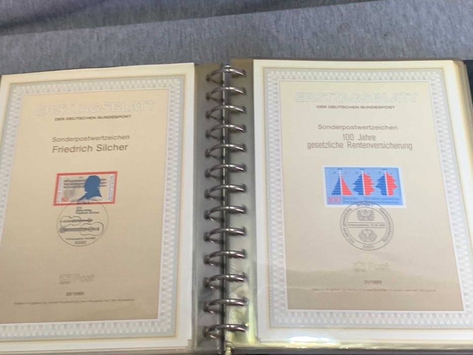 луксозен класьор Германия Първи лист 89-90г