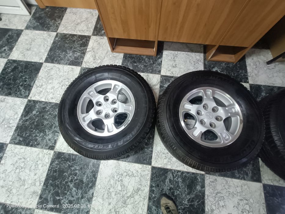 Mitsubishi оригинал диски с резиной