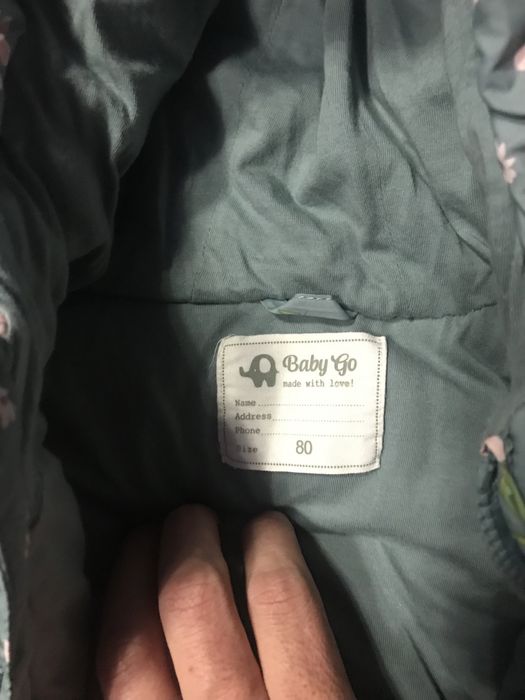 Продам зимний камбенизон для девочки