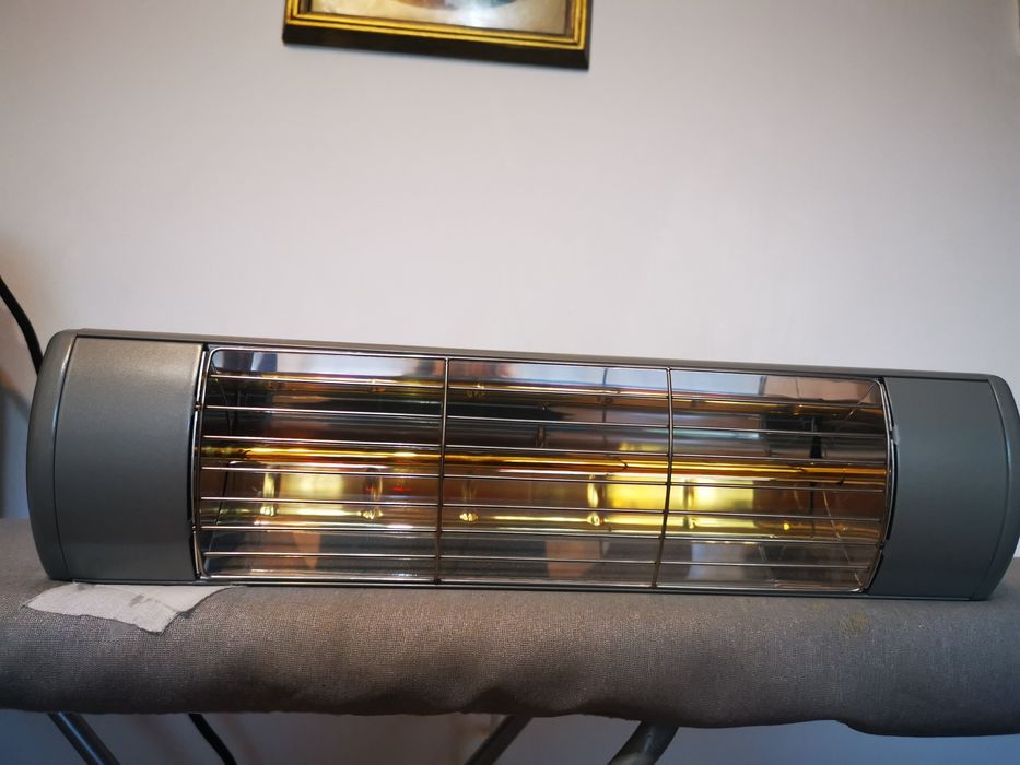 Английска печка за външно отопление и баня - с инфрачервено излъчване