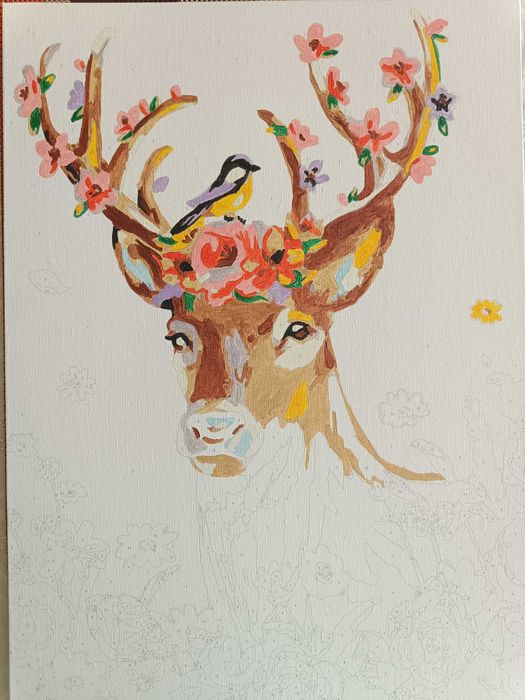 Рисувана картина по номера