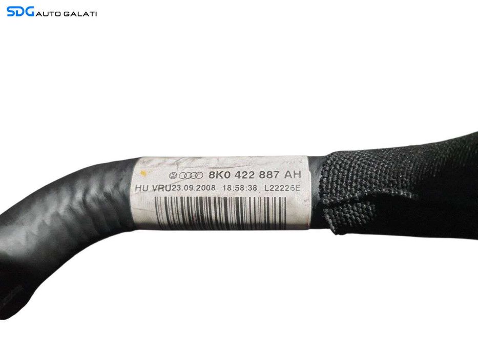 Vas Lichid Ulei Servodirectie cu Furtun Audi A5 8T 2009 - 2017 Cod 4F0422371D 8K0422887AH [N2603]
