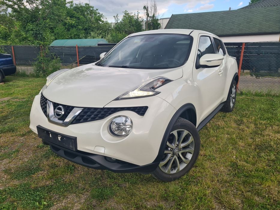 Nissan Juke-1.5 Dci110-an 2016-euro 6-navi-clima-alb perlat-nr rosii