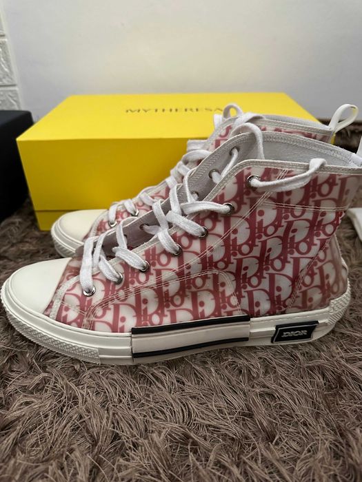 Dior B23 Rosi Rosu Red (Marime 45, US 12, Originali de pe Mytheresa)