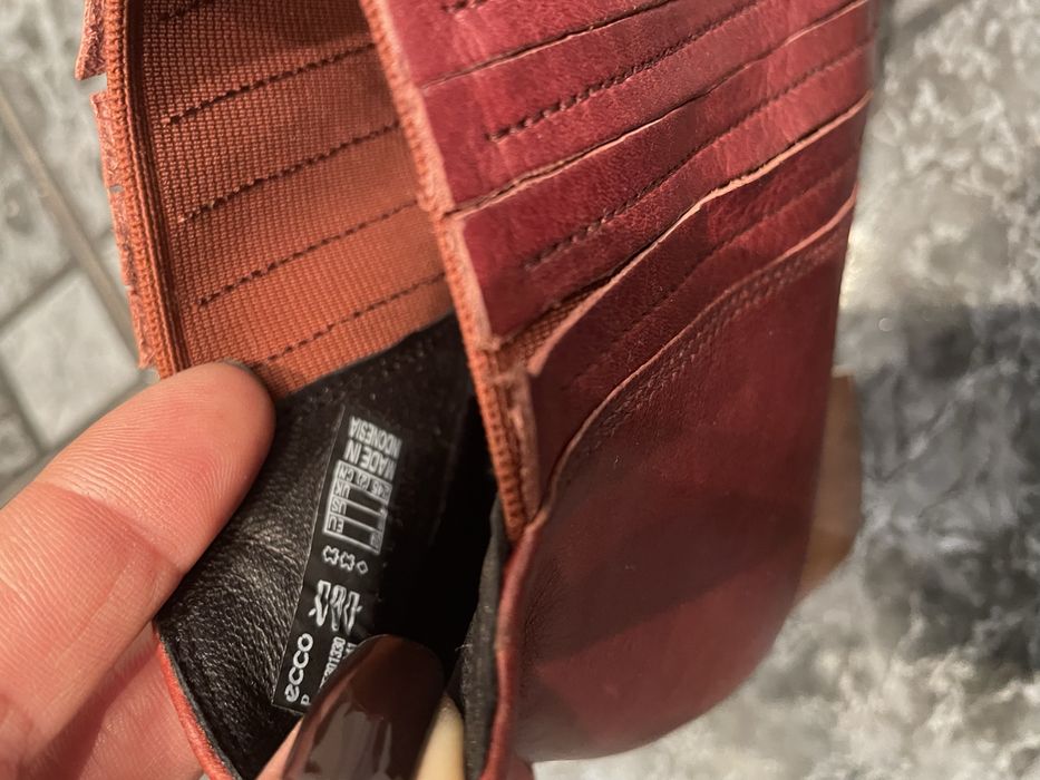 Ecco нови боти естествена кожа 39 номер