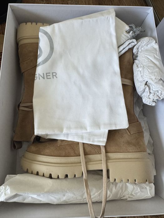 Кубинки Bogner /велур/