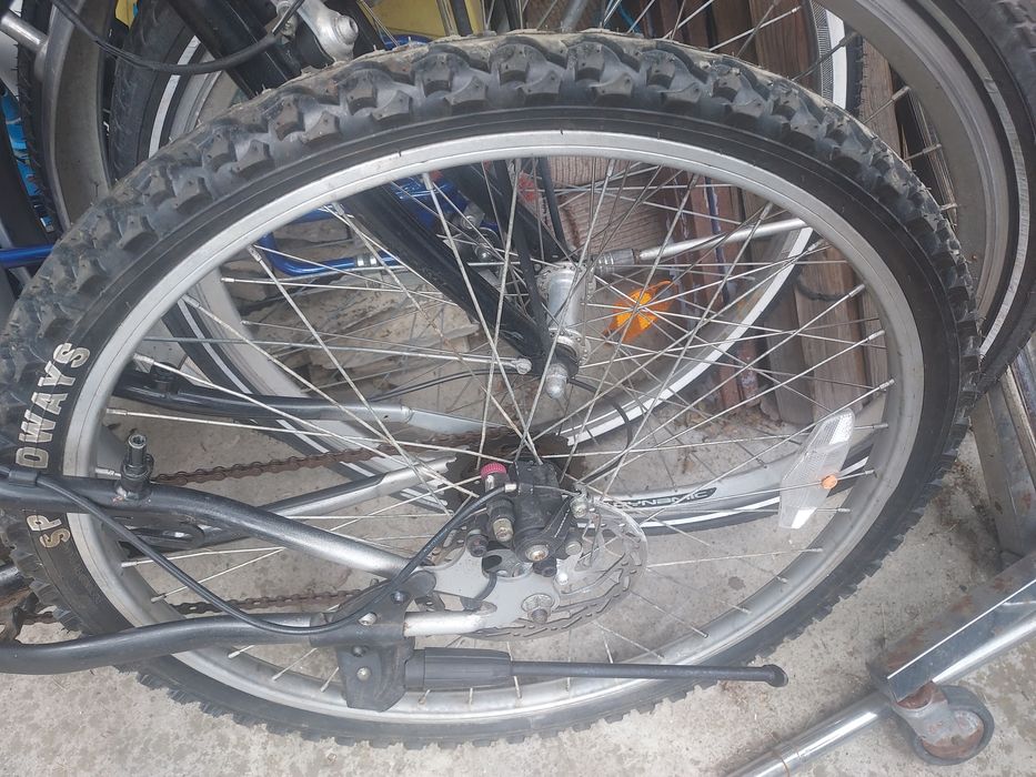 Roată față spate pe 26" și 28", cu disc