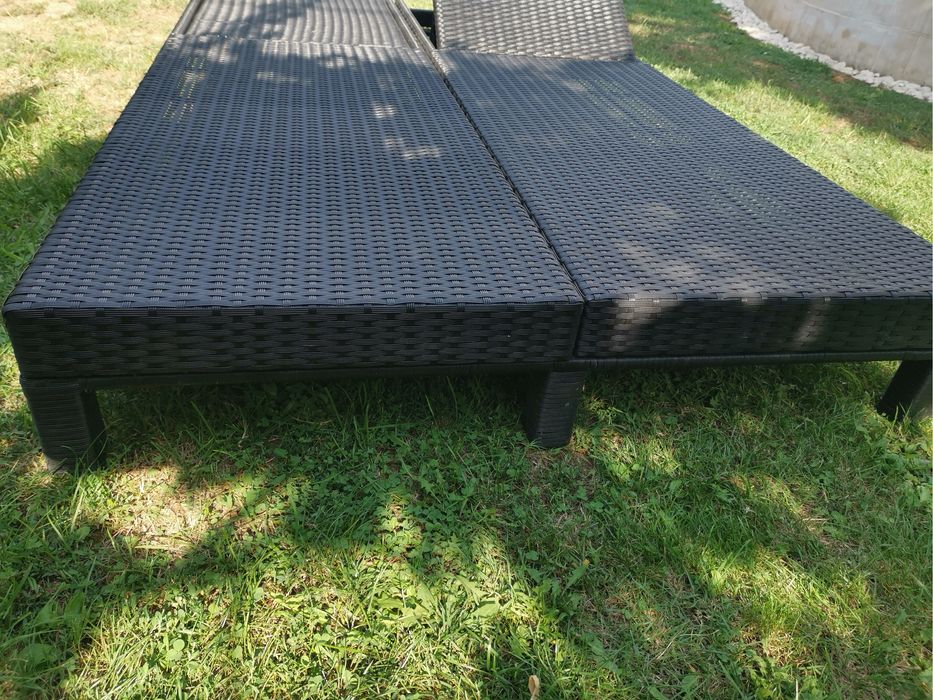 Двоен Шезлонг  спалня PVC комплект с матраци