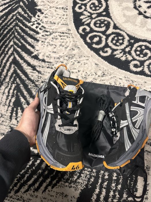 Balenciaga Runners Black/Grey/Orange
