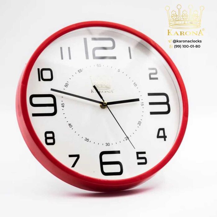 KARONA Devor soat ishlab chiqaruvchidan