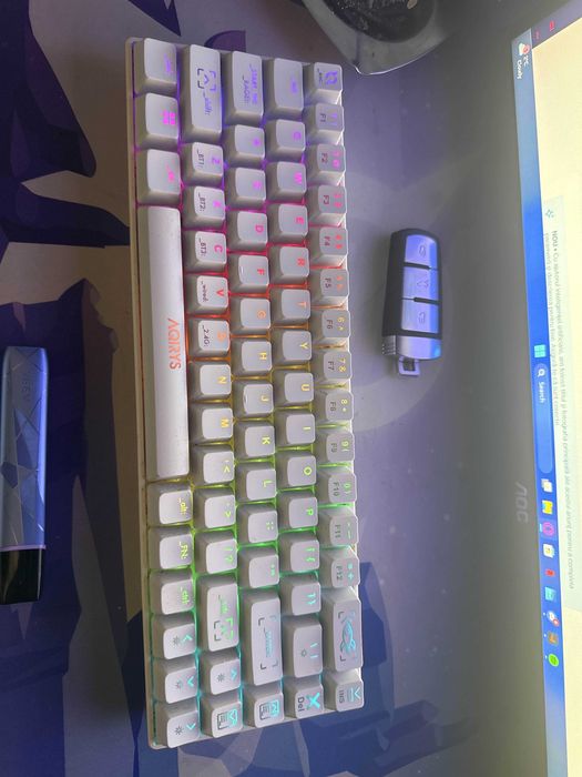 PC Gaming + 2 Monitoare + Periferice | RTX 3070 | i5-12400F | 32GB RAM