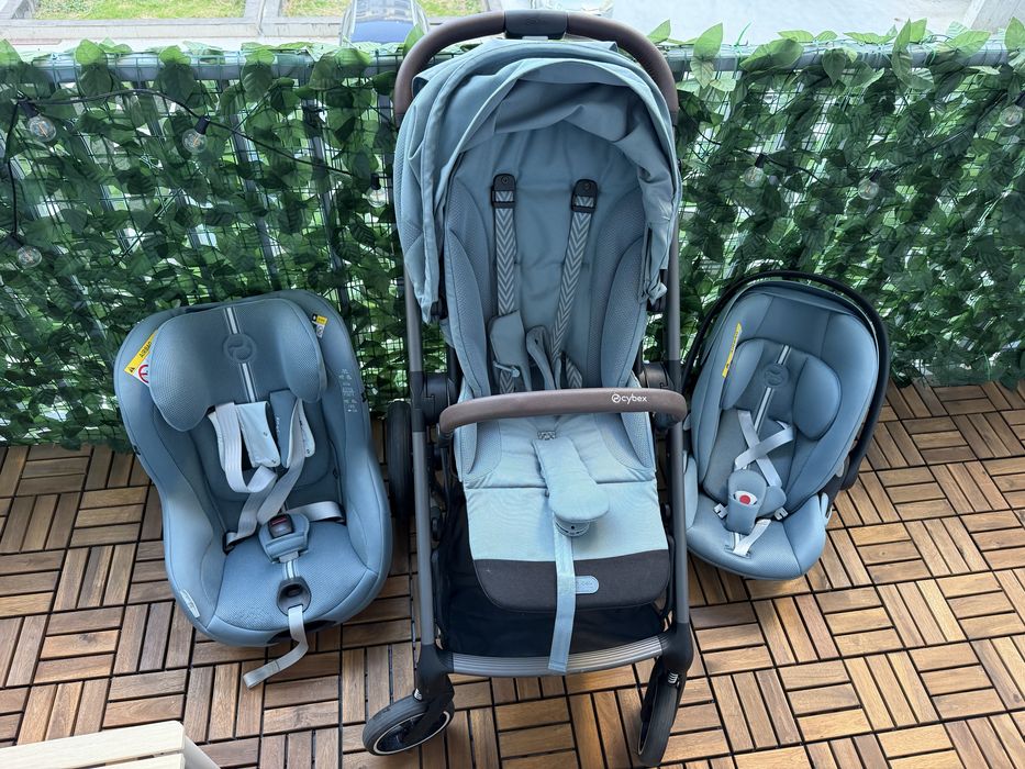 Cybex Balios S Lux + baza auto (sigilata) + Cybex Sirona Gi Gold