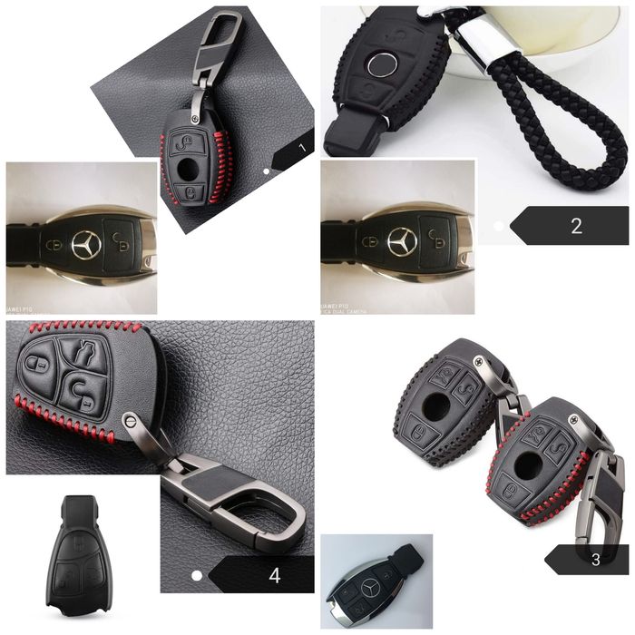 Калъф за ключ рибка Мерцедес Mercedes w211 w203 w208 w219 w212 w204