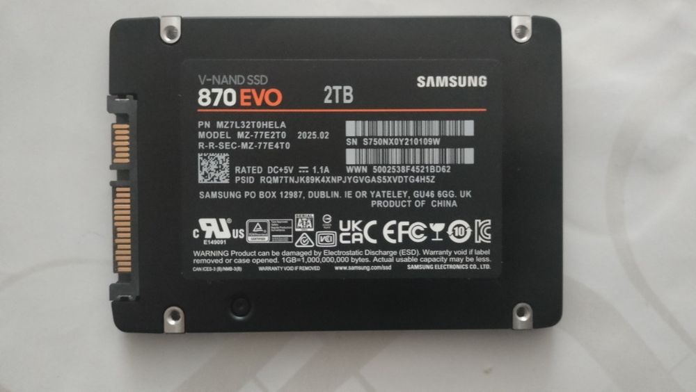 SSD 2 tb (2000gb)