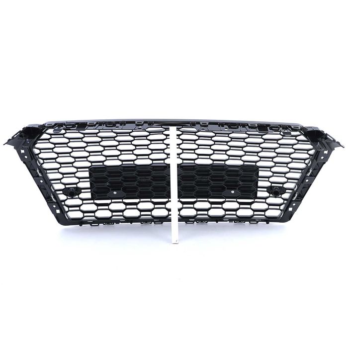 Решетка без емблема черен гланц Audi A4 B9 8W 15-19 г АУДИ А4 Б9