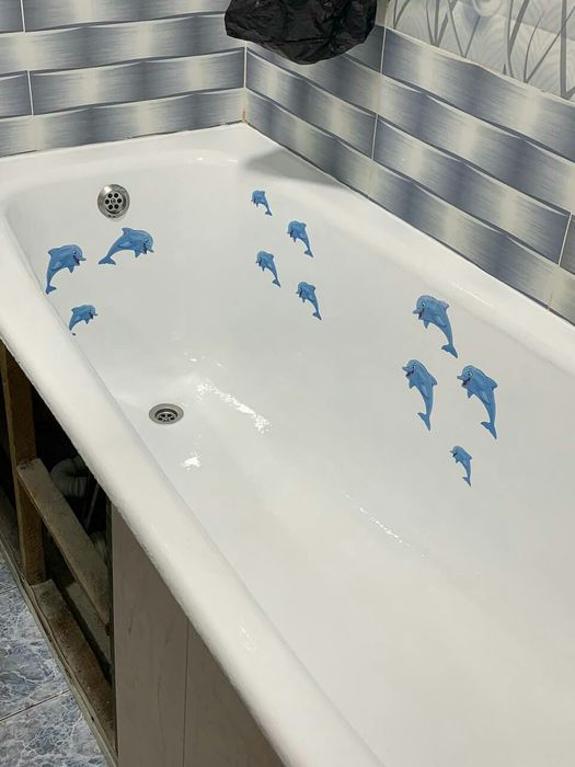 Эмалировка реставрация ванн Жидкий Акрил низкие цены.