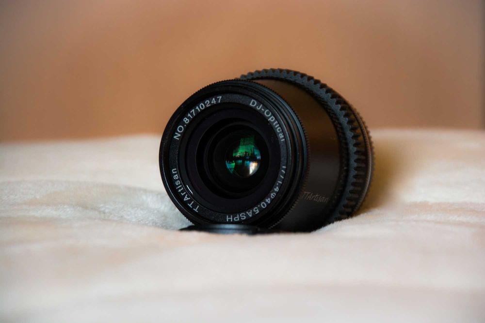 Obiectiv manual  TTartisan 17 mm f1.4  montura mft impecabil ca nou