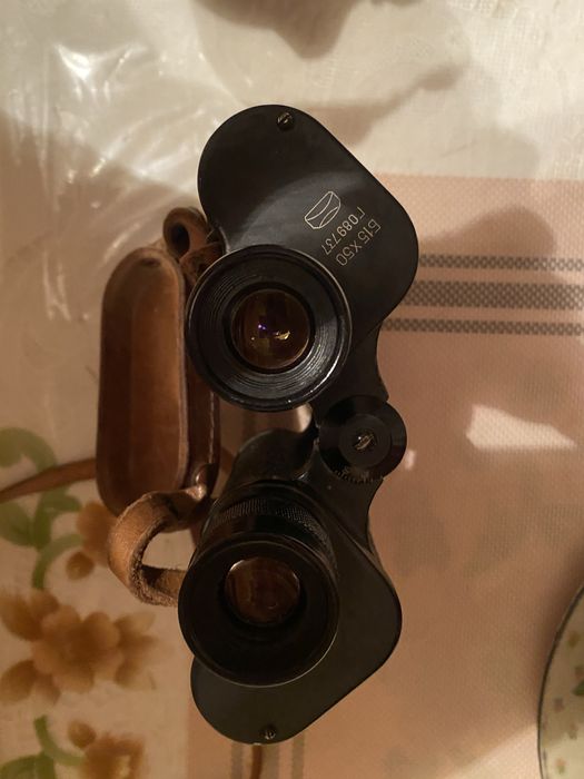 Советский бинокль Б15х50