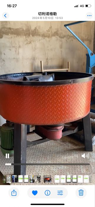 Бетонмешалка.