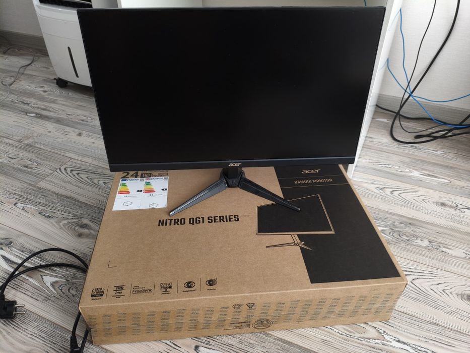 Монитор 23.8" Acer Nitro QG241Ybii черный