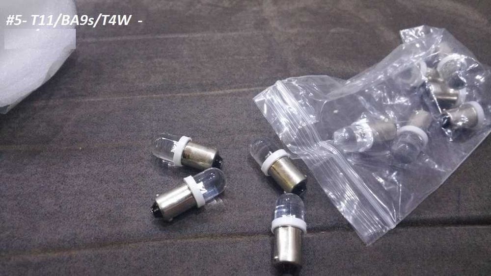 LED H7 / T10 (W5W) / T11 (Ba9s/T4W)
