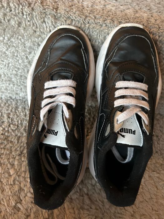 Детски кожени маратонки Пума