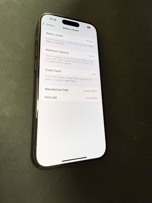 iPhone 15 Pro  128gb / отличен