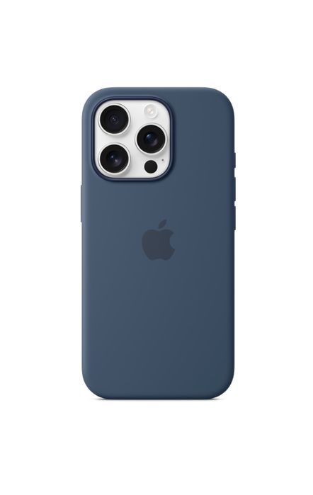 Husa iPhone 15Pro Max Apple Silicon MagSafe Storm Blue