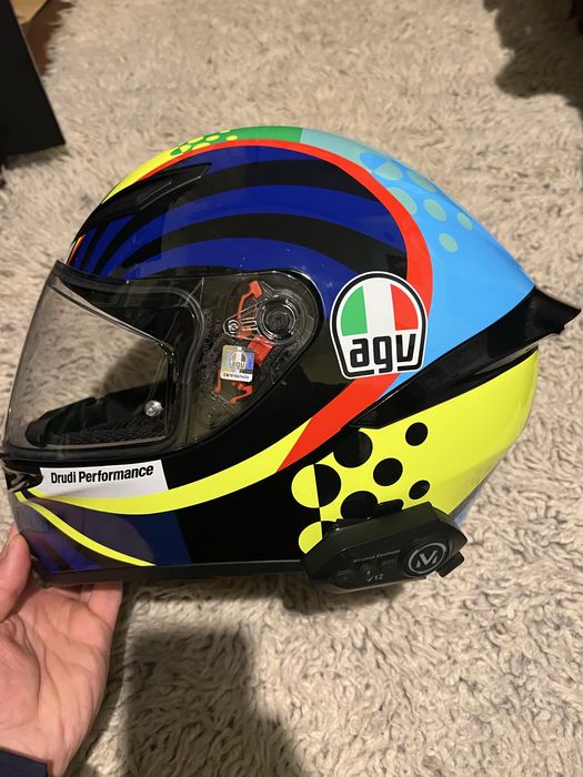 Каска AGV K1 S Rossi winter test 2020