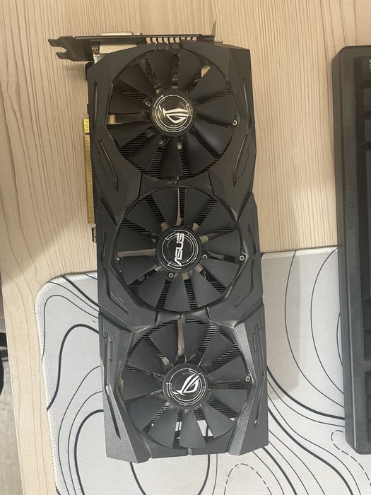 Видеокарта rx580 asus Rog Strix