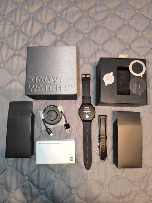 Смарт часовник XIAOMI WATCH S1 Black