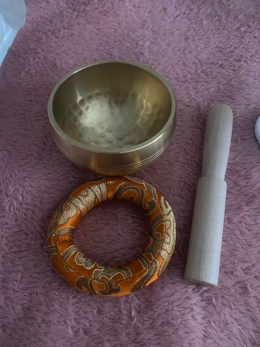 Пееща Тибетска купа , камертони, барабан шамана, за релакс и медитация
