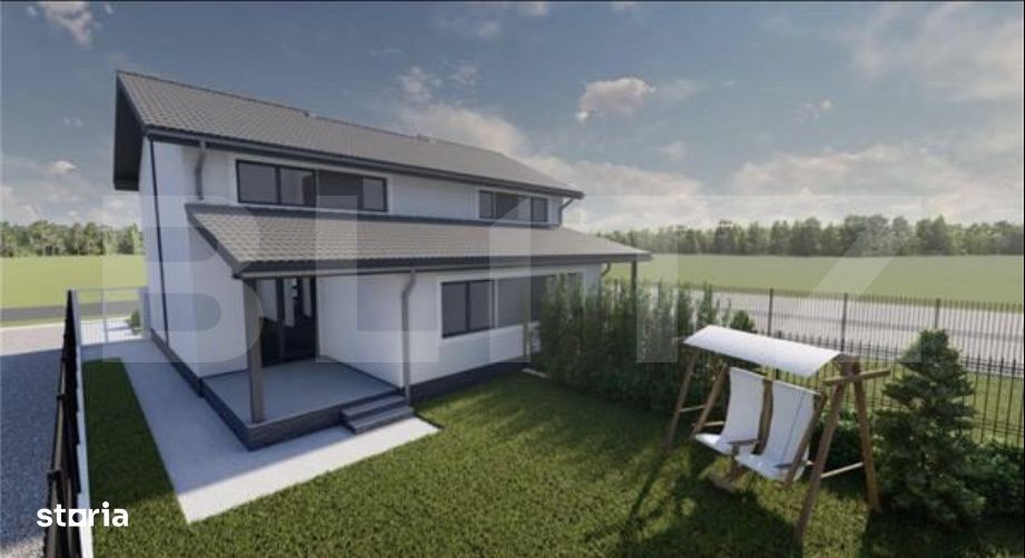 Duplex modern, Sacalaz – zona centrala, toate utilitatile