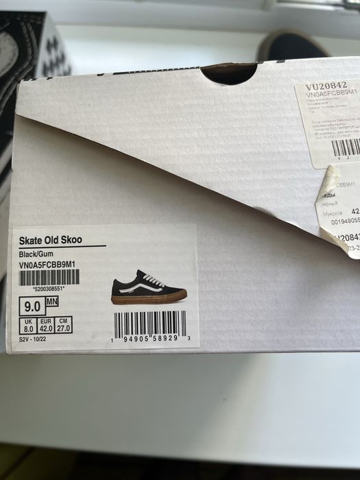 кеды / кроссовки Vans old Skool 10/10