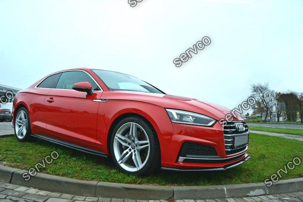 Prelungire bara fata Audi A5 Coupe F5 S-line 2016- v2 Maxton Design
