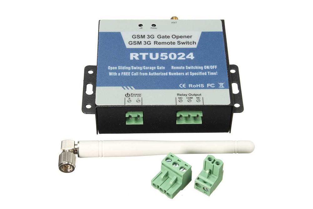 RTU5024, Дистанционное управление автоматическими воротами с телефона