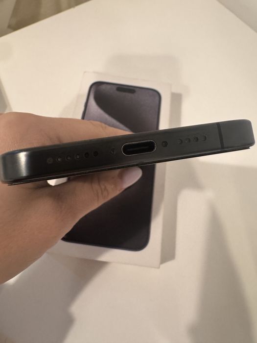 Iphone 15 pro max black titanium 512GB