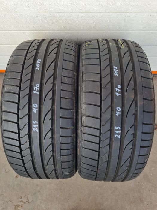 Летни гуми 2 броя BRIDGESTONE Potenza RE050A 215 40 R17 дот 5015