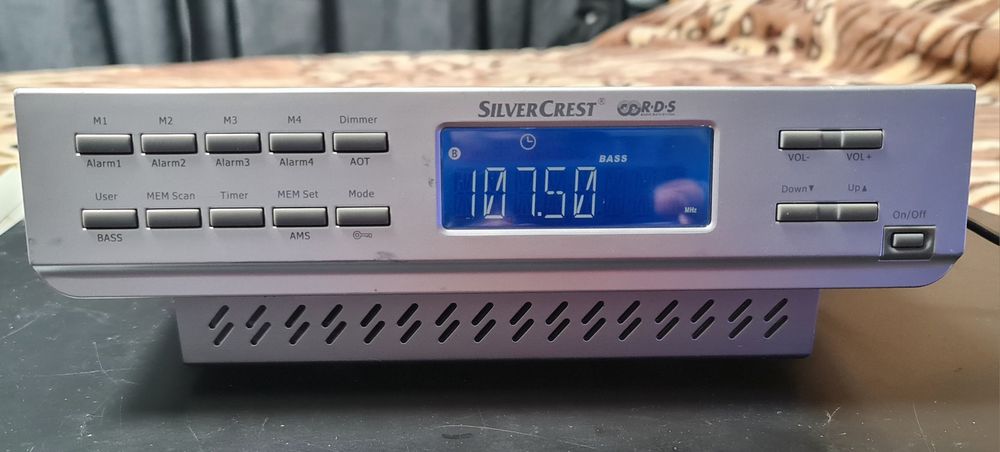 Radio ceas de bucatari Silver Crest